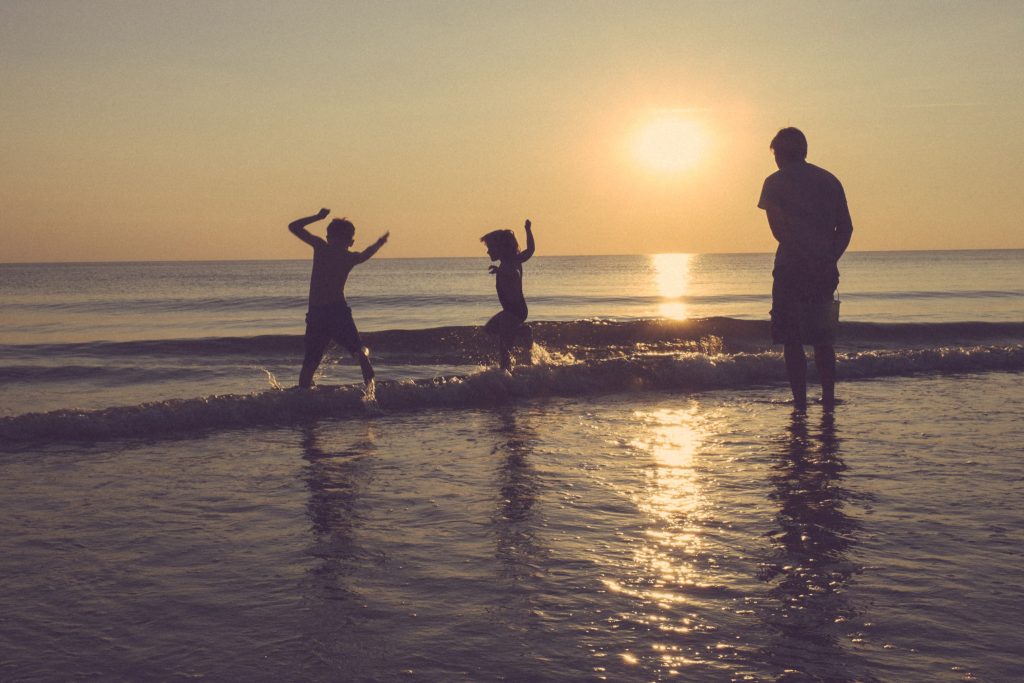 Det ligner noget fra en reklame for en eksotisk rejsedestination. Men det er altså "bare" fra en hyggelig tur til Nymindegab Strand i sommeren 2014.
